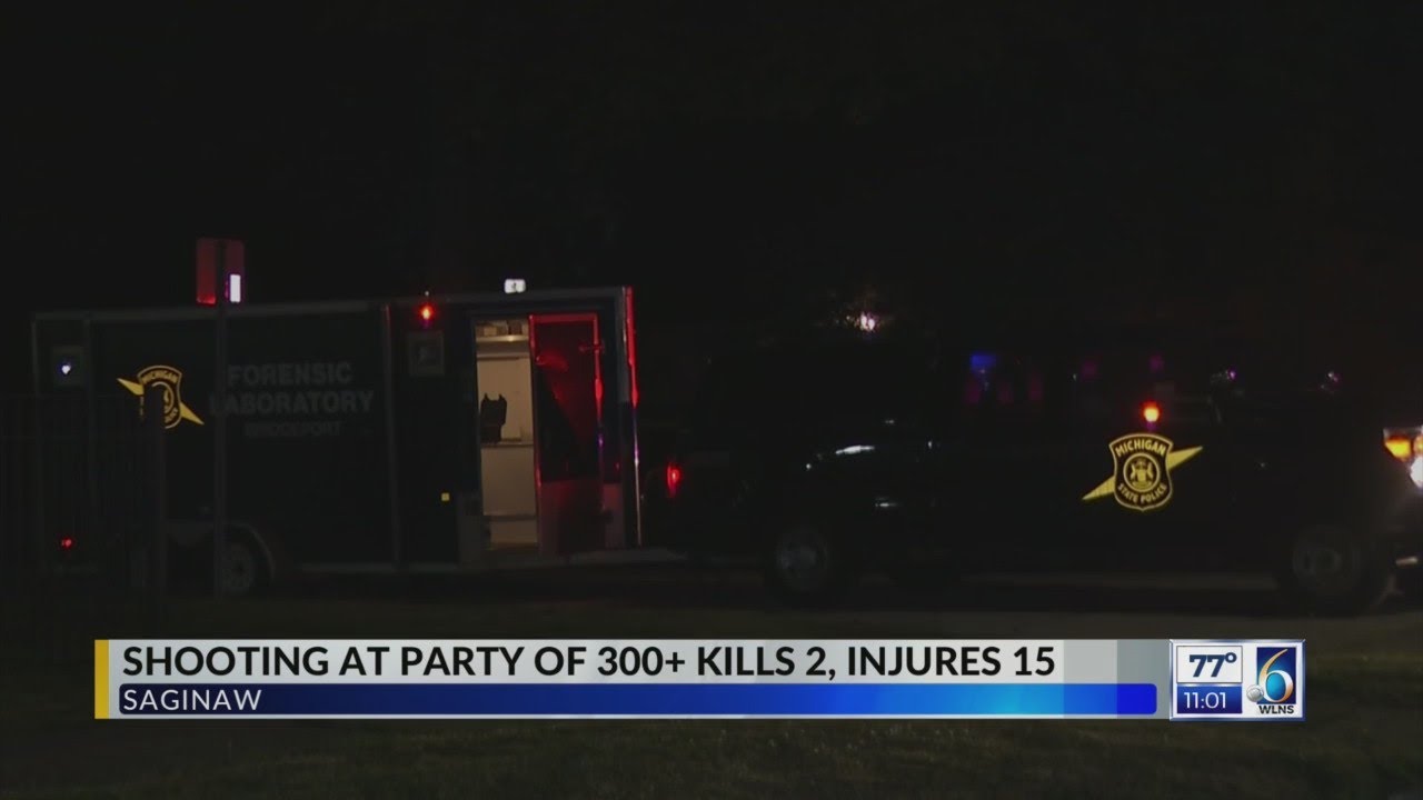 Shooting at Saginaw Party Kills 2, Injures 15