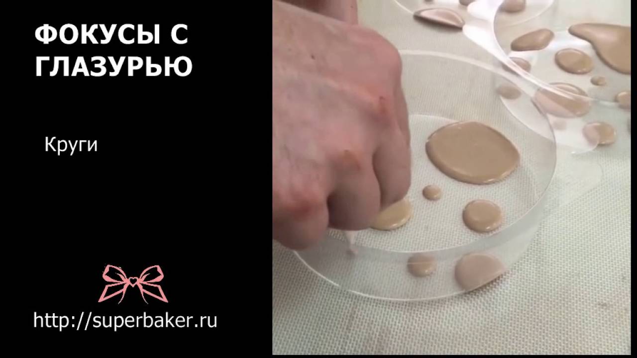 Фокусы с зеркальной глазурью