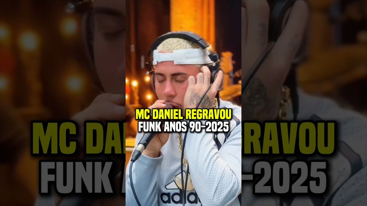 O Mc Daniel regravou Funks dos anos 90 at&eacute; 2025 e criou sua Label de funk😱 #mcdaniel #funk
