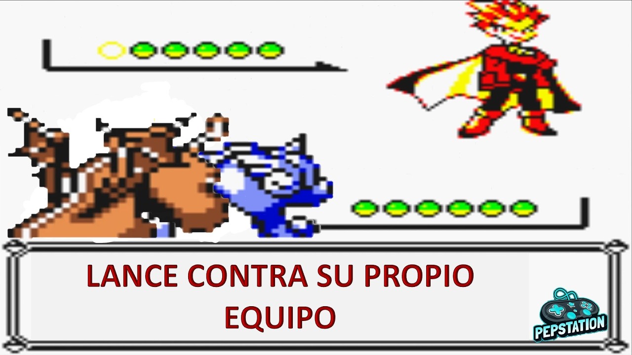 LANCE contra SU PROPIO EQUIPO pokemon | Pokemon Amarillo
