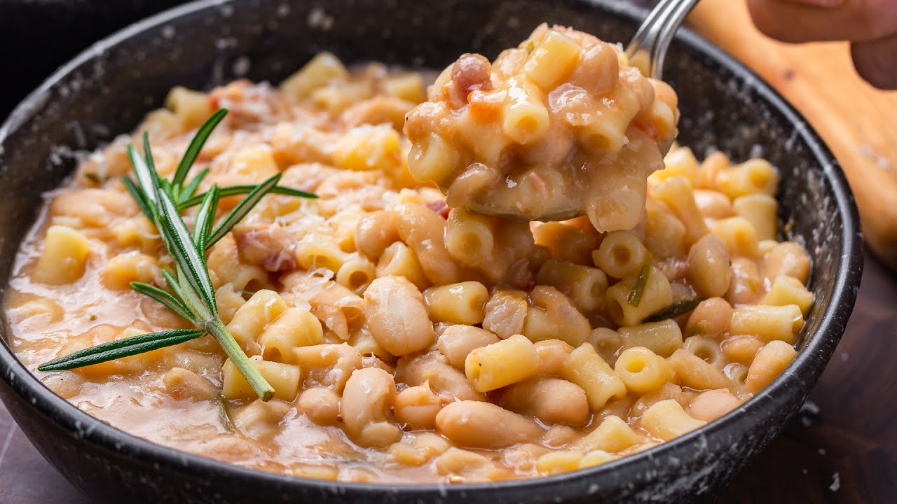 AUTHENTIC PASTA E FAGIOLI - Grandma's Recipe