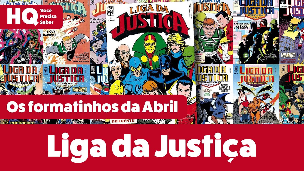 Liga da Justiça | os formatinhos da Abril
