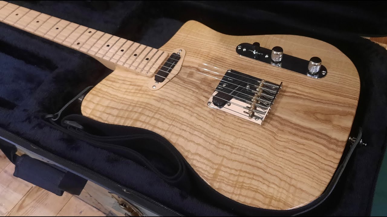 Construction d'une guitare type Telecaster ! part1 - Telecaster full build
