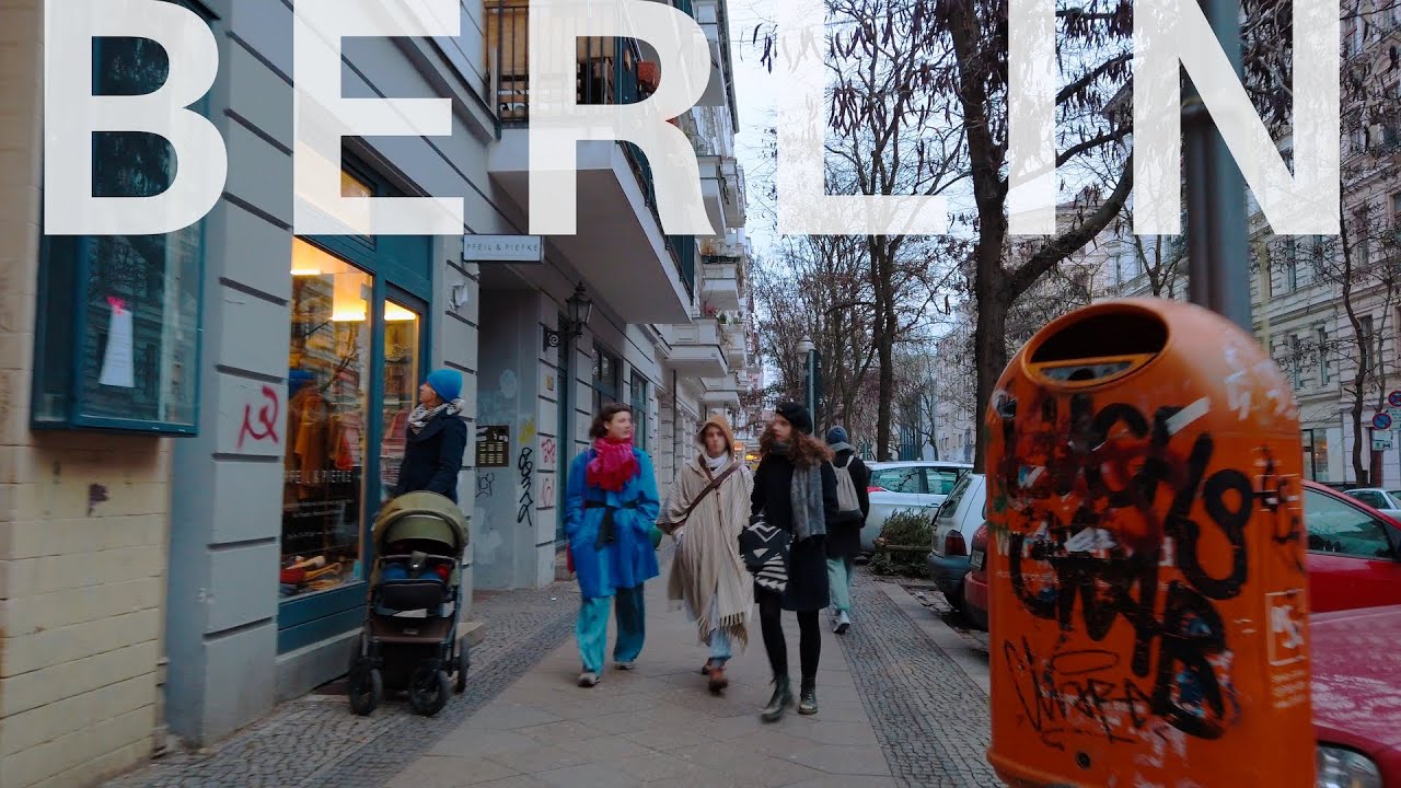 Berlin Walk Kreuzberg in the evening 🇩🇪 [4K] 2020 Germany, Virtual Walking Tour, Kottbusser Damm