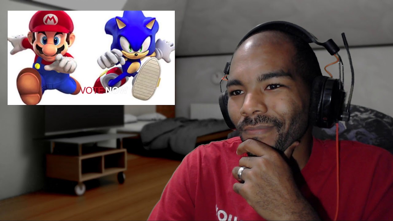 KrimReacts #116: REMATCH -- INFINITE STYLE!!! (Sonic Vs Mario Rap Battle & Reaction)