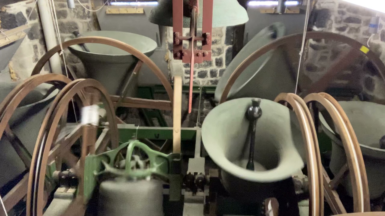 Bell Ringing in the Belfry at Richmond, Gr London
