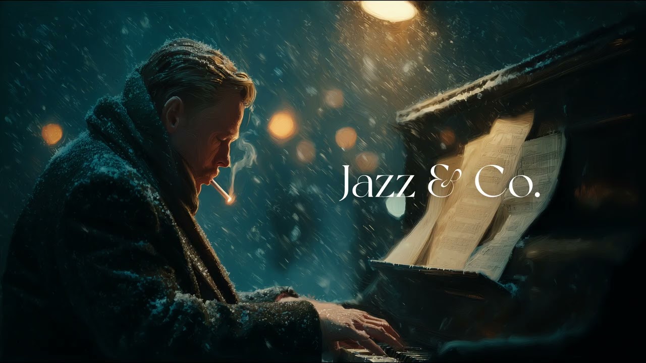 Snow on the Keys — Late Night Jazz for Cold City Nights | Vintage Jazz Club