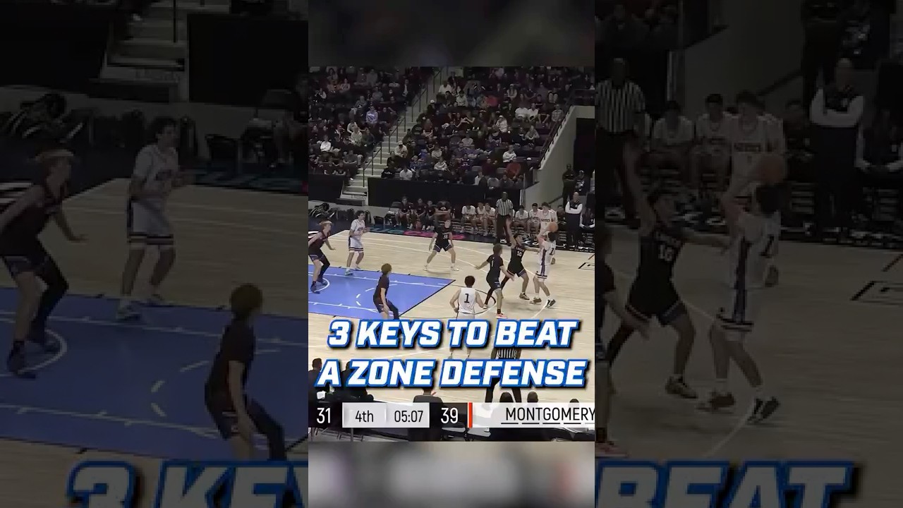 The 3 Principles to beating ANY Zone Defense! 🏀