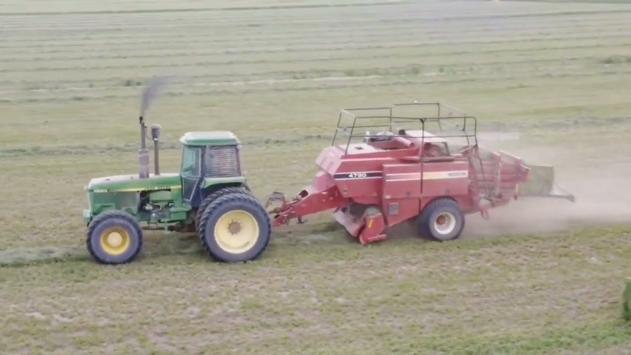Baling Alfalfa