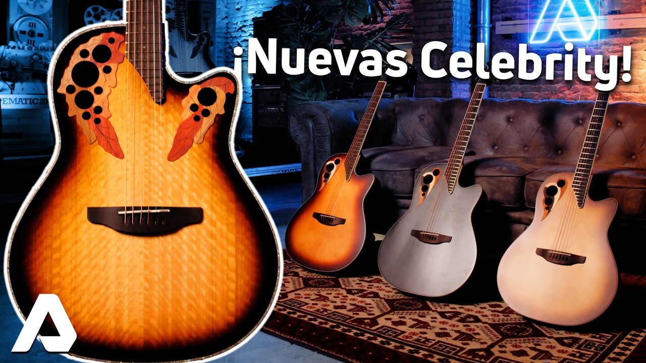 Guitarras que rompen con lo tradicional, Ovation Celebrity | Alfasoni