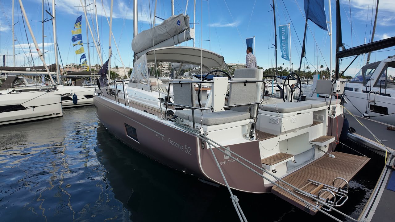 Walkthrough: Beneteau Oceanis 52 (NEW) | Cannes Yachting Festival 2025