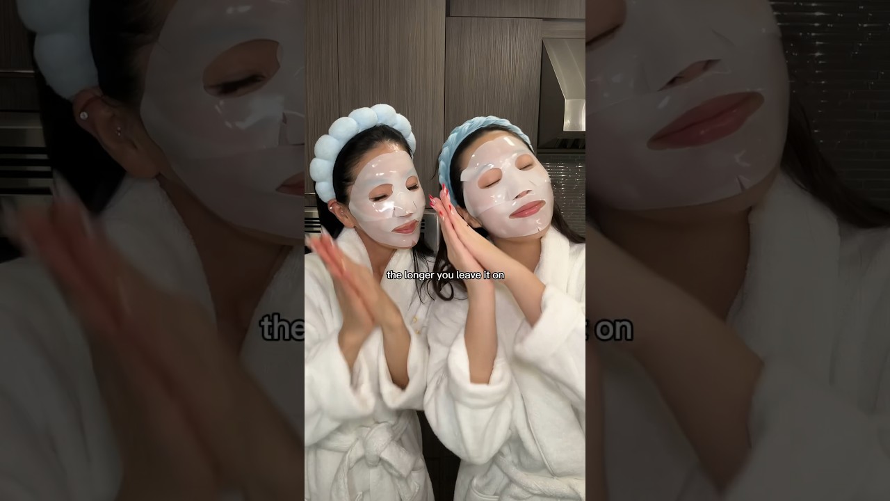 Clear Korean sheet masks?!! What is this magic?? #korean #glowyskin #skincare