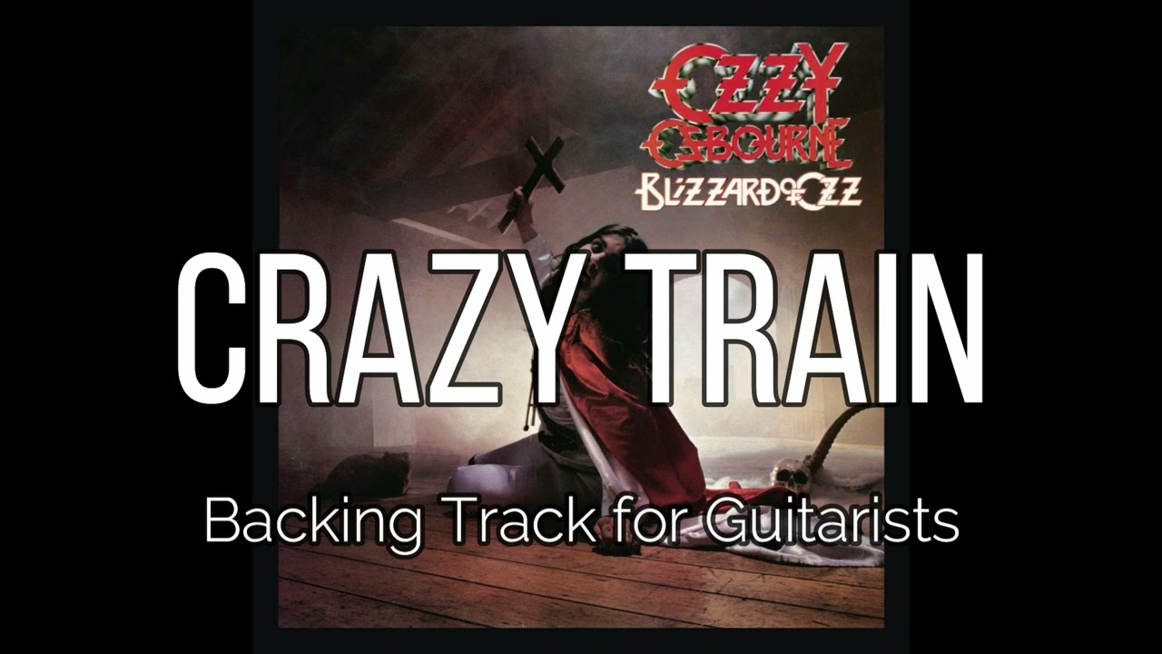 Ozzy Osbourne - Crazy Train (Backing Track for Guitarists, Randy Rhoads)