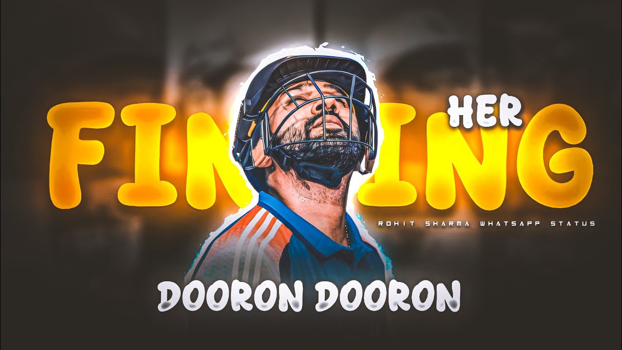 🔥Finding Her x Doroon Doroon x Rohit Sharma Beat Sync Edit ❣️ Rohit Sharma Beat Sync  • The SyncMan 