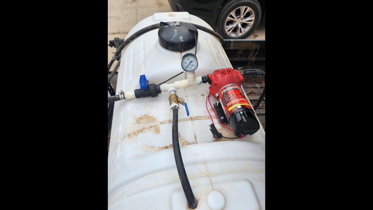 Building a Sprayer: with Agitation