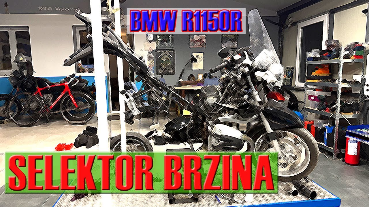 BMW R1150R - rešavanje curenja ulja iz menjača