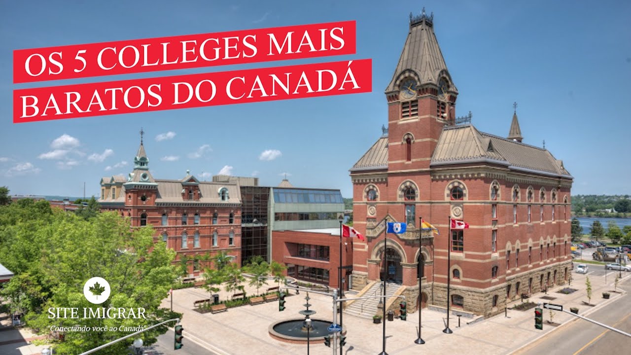 Os 5 Colleges Mais Baratos do Canadá