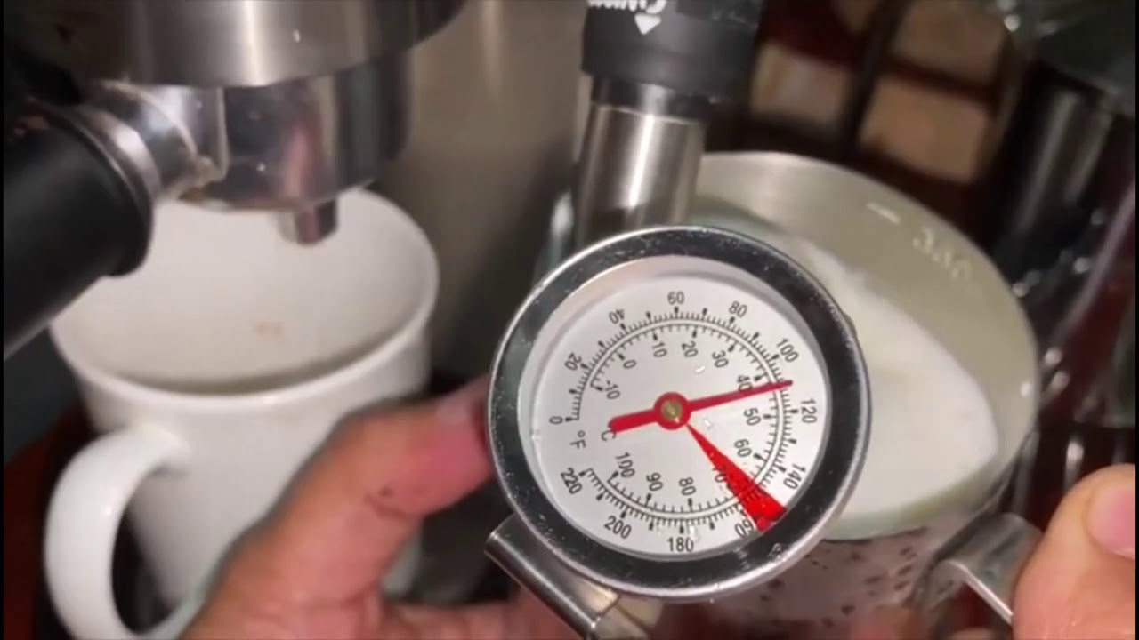 Analog Thermometer for Milk Frothing