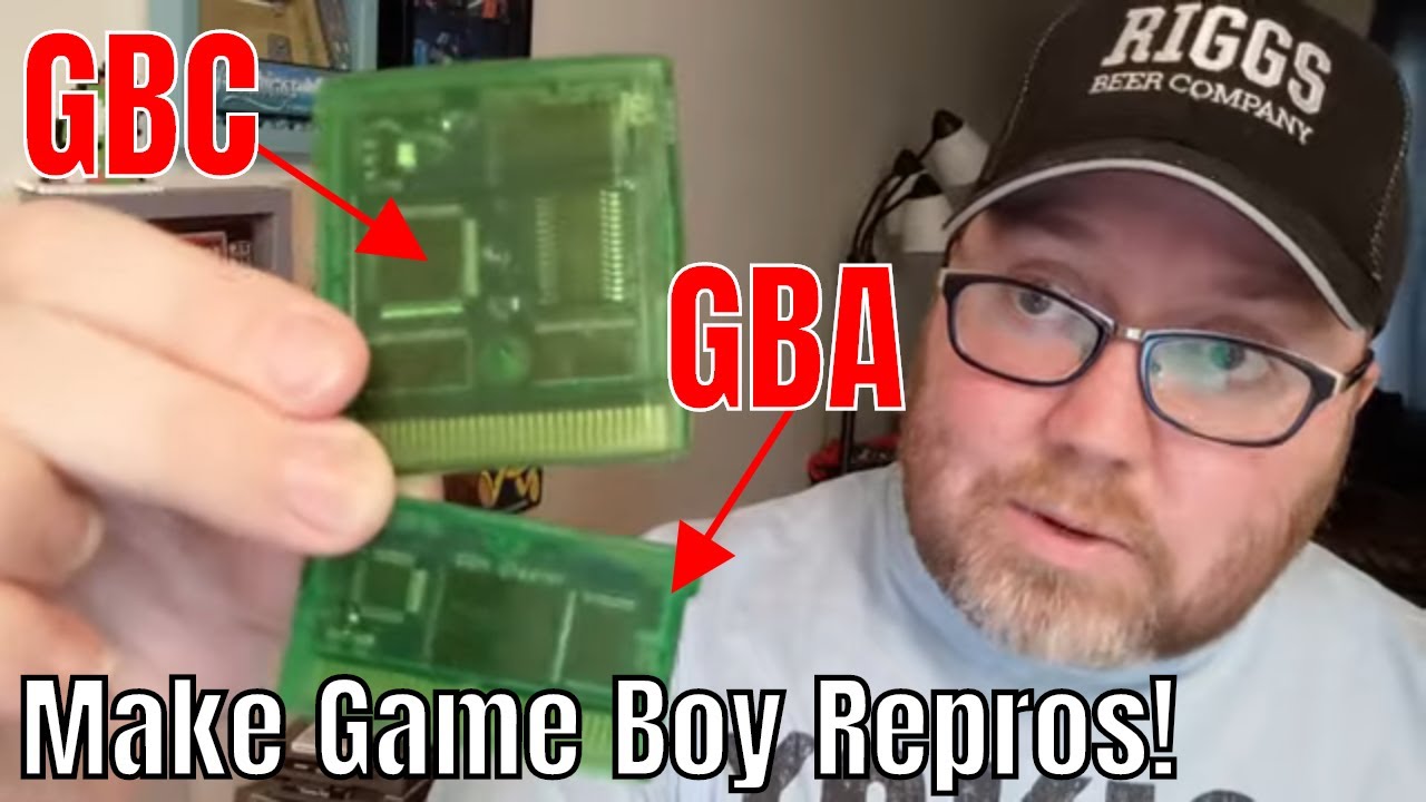 Создавайте ретро-консоли Game Boy, GBC и GBA у себя дома! &mdash; RIGGS