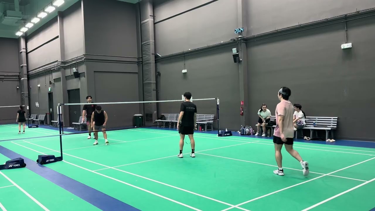 Badminton - KaiWen/Abel VS Sam/Aug
