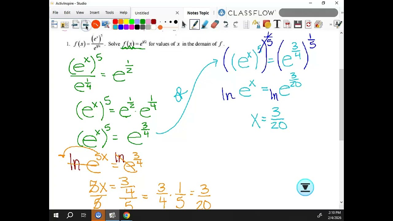 2.13 Part III Log & Exp Equations APPC2526