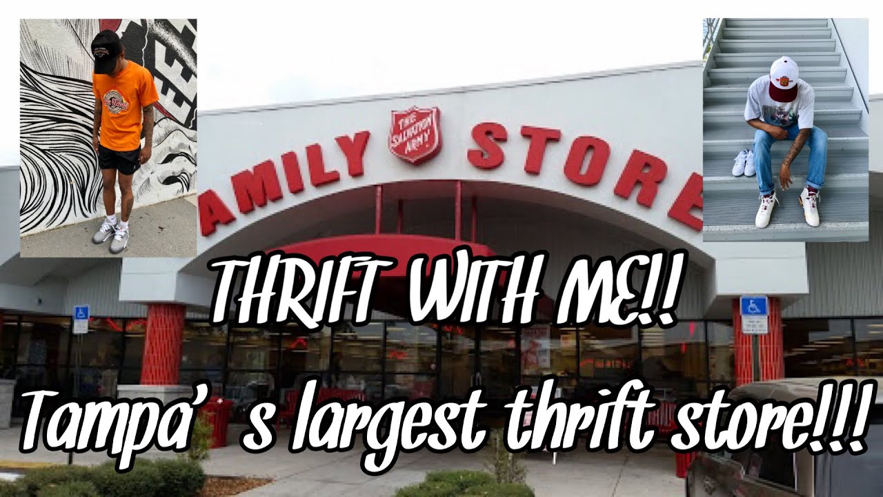 THRIFT WITH ME! | Thrifting at Salvation Army (Tampa, FL) + Vintage & Thrift Pickups
