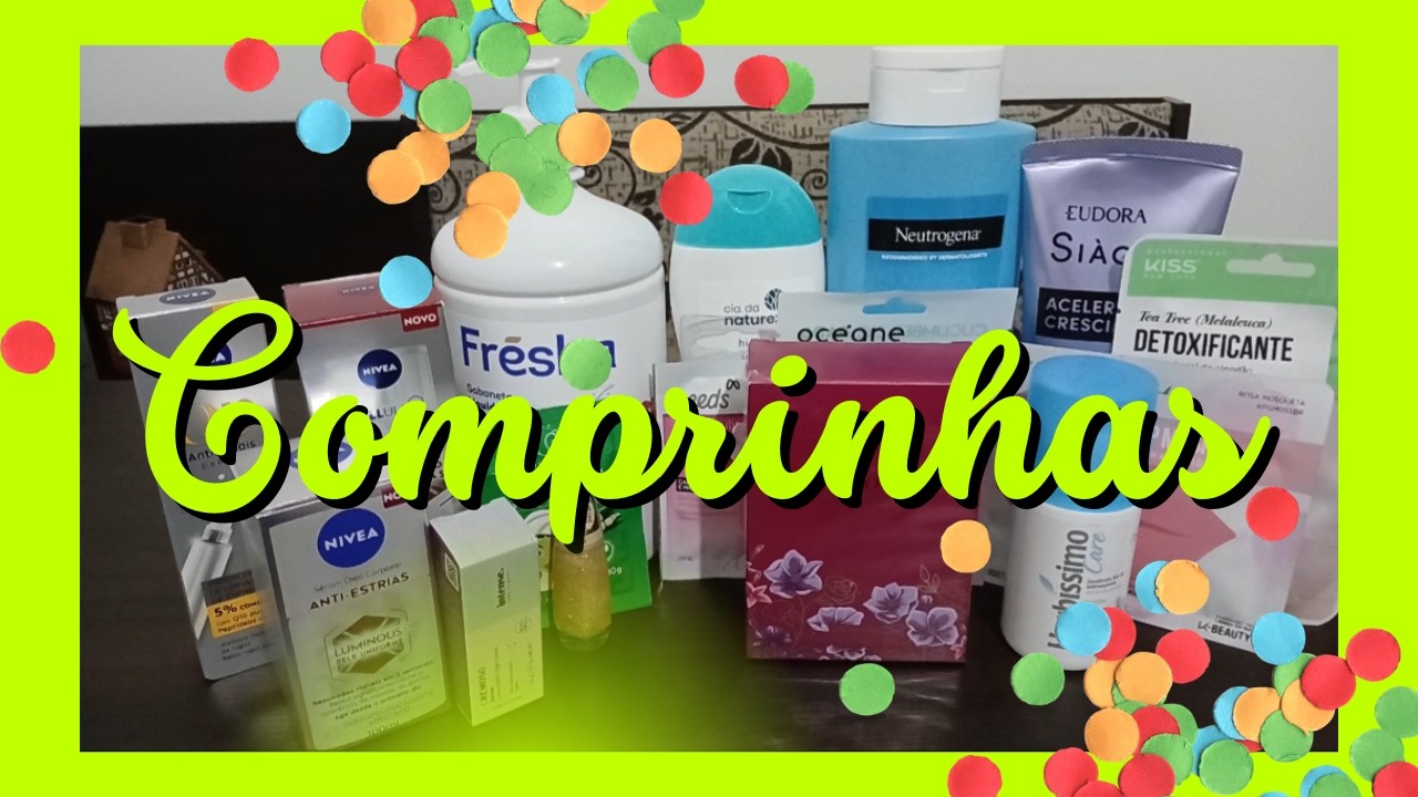 Comprinhas de Autocuidado 🛍️✨