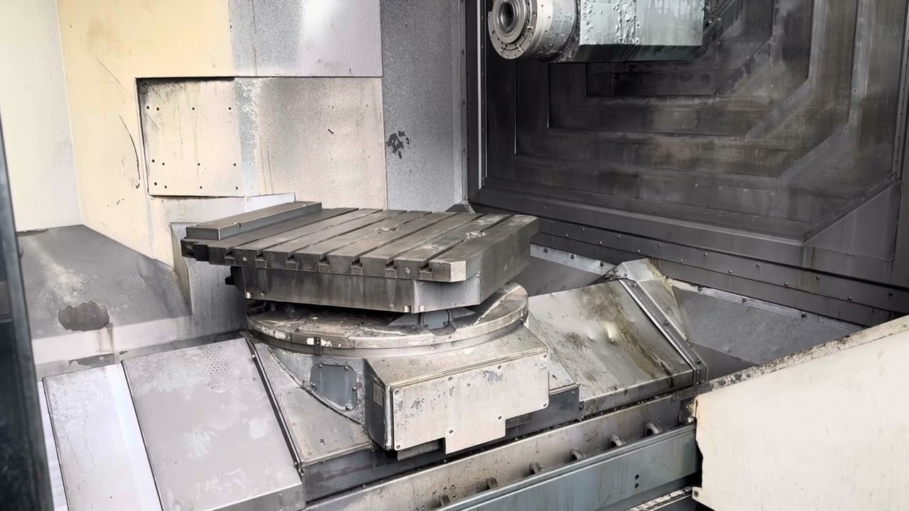 CNC Horizontal Bearbeitungszentrum DMG DMC 125H duoBlock (2009) Siemens Sinumerik 840D SolutionLine