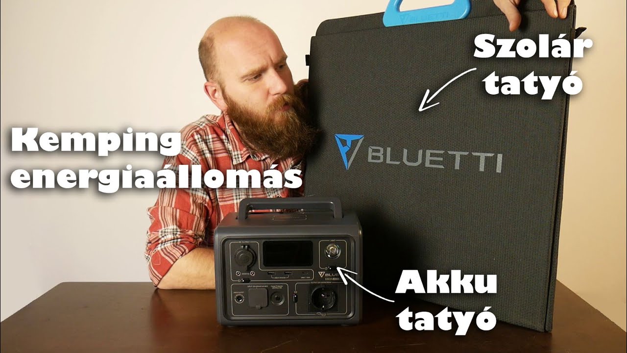 Áram bárhol | BLUETTI EB3A Portable Power Station | 600W 268Wh ◆ Eszközteszt