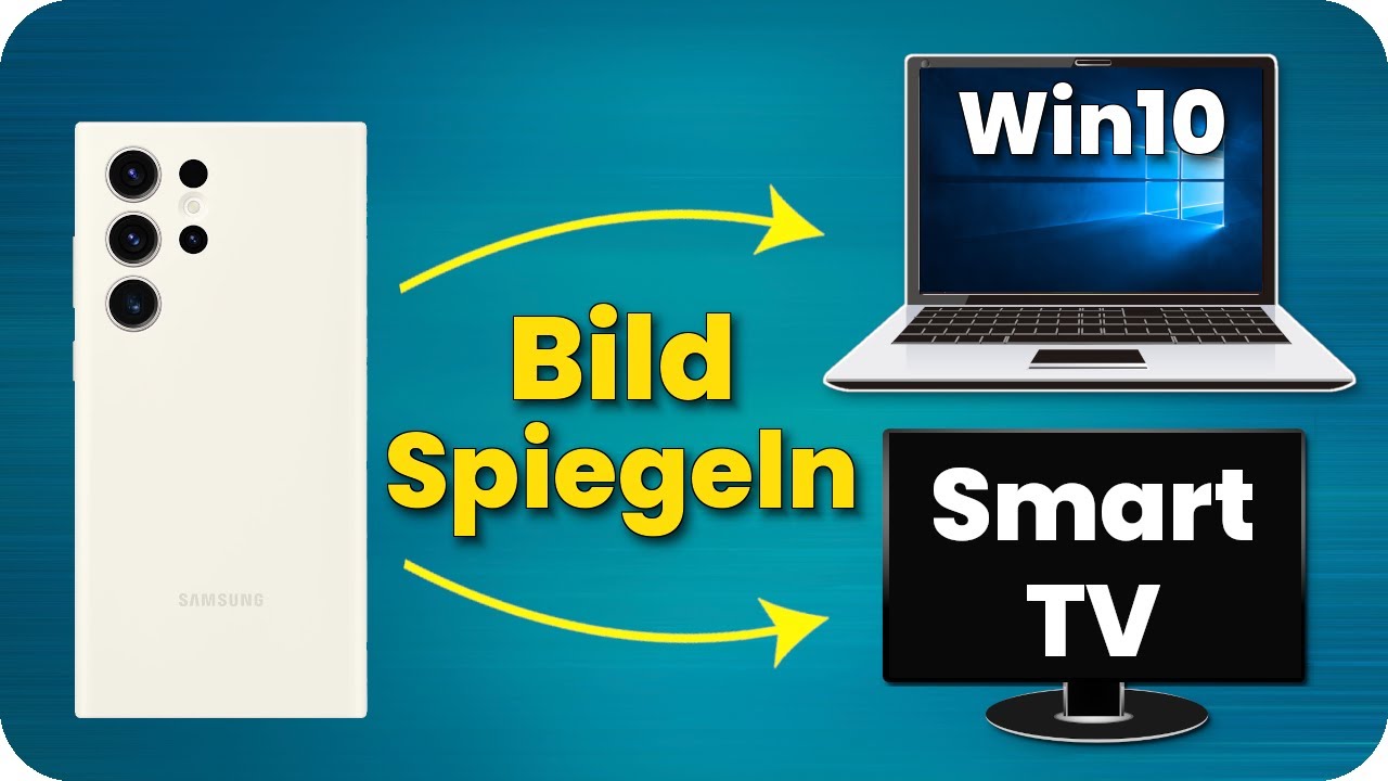 Handy Bildschirm auf PC &uuml;bertragen Windows 10 | Handy auf TV spiegeln