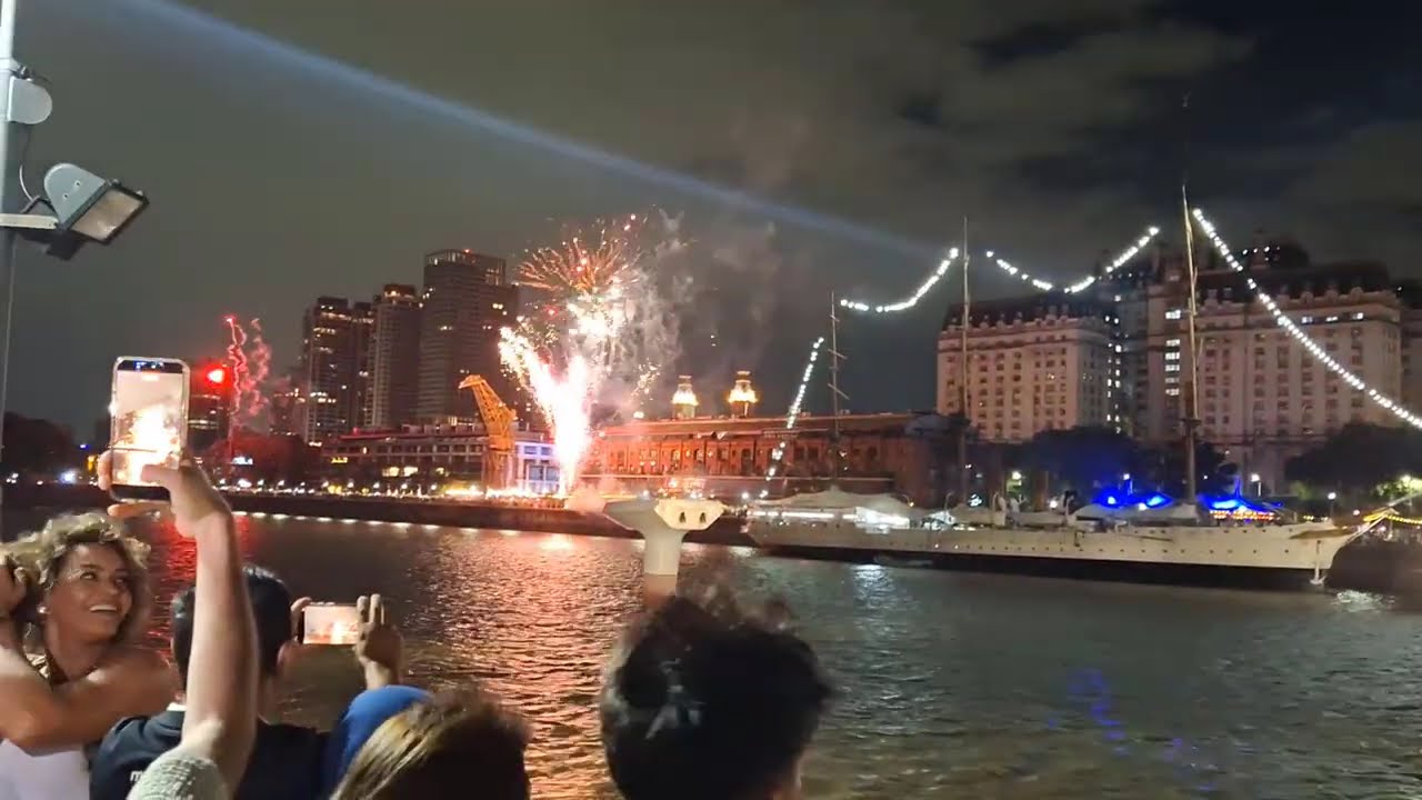 الأرجنتينيون يستقبلون عام 2026