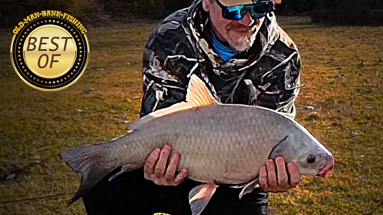 Smallmouth Buffalo on Range Cube | Best Of Old Man Bank Fishing