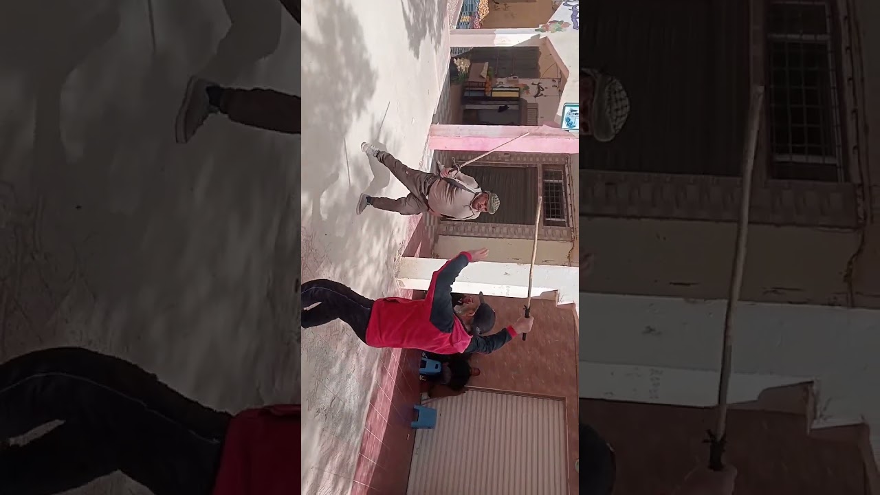 رياضة العصا. الشيخ قويدر الشوربة مع الشيخ قادة حاسين