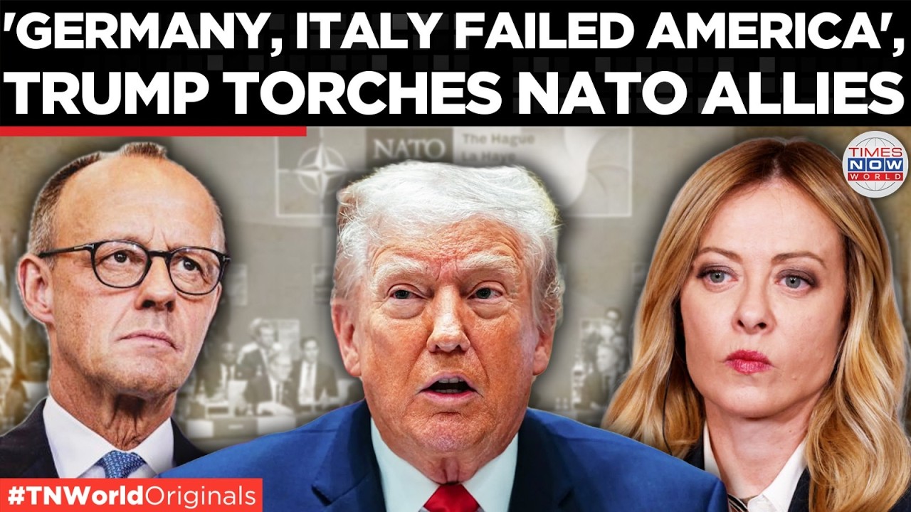 NATO RIFT ERUPTS: Trump Blasts Merz & Meloni, Says Europe Abandoned US Over Iran | Times Now World