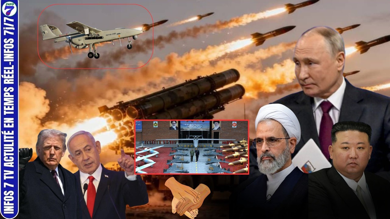 Conflits Israëlo-americain/ Iran .. les dernières informations..attaque de drone Iraniennes..