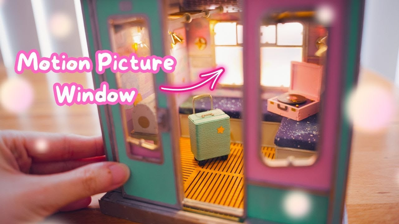 Making a Citypop Book Nook! 🫧🚂