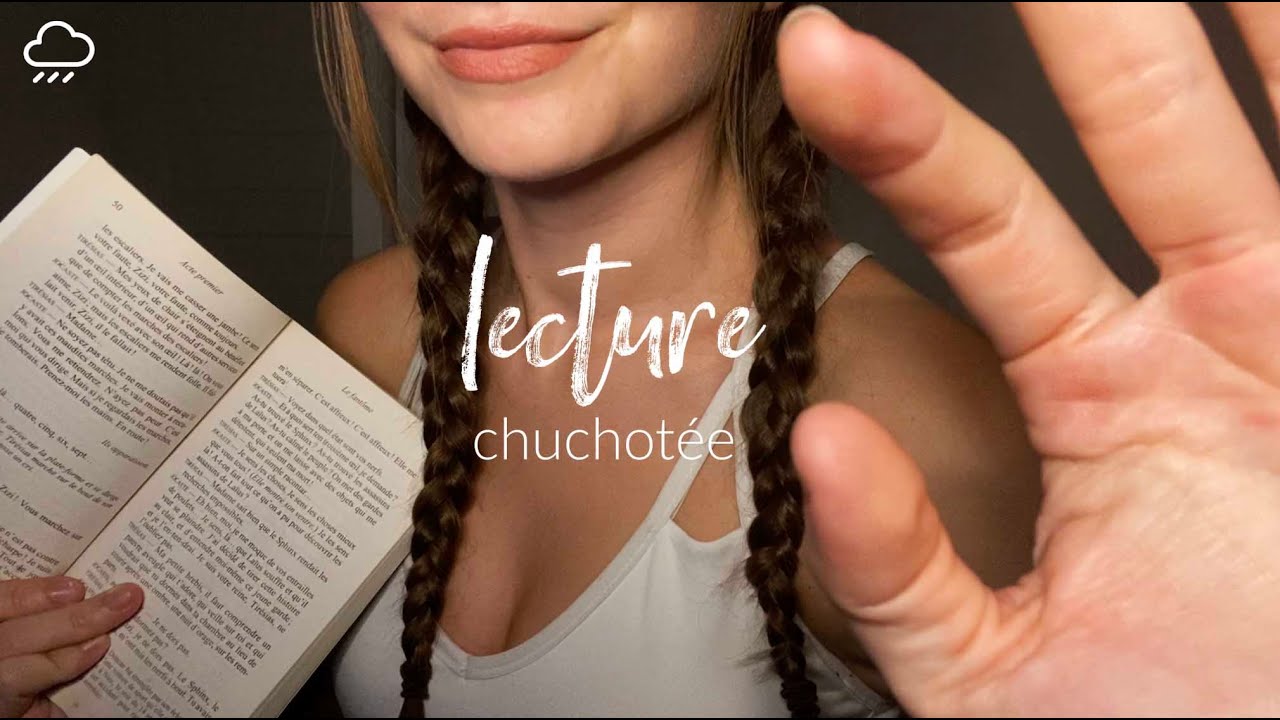 ASMR FR - Lecture chuchotée + pluie et orage 🌸 (Conte de Grimm)
