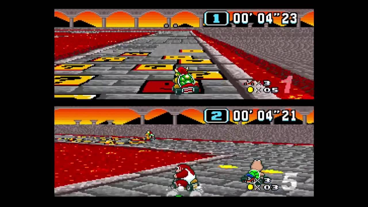 スーパーマリオカート　２人プレイ　part1