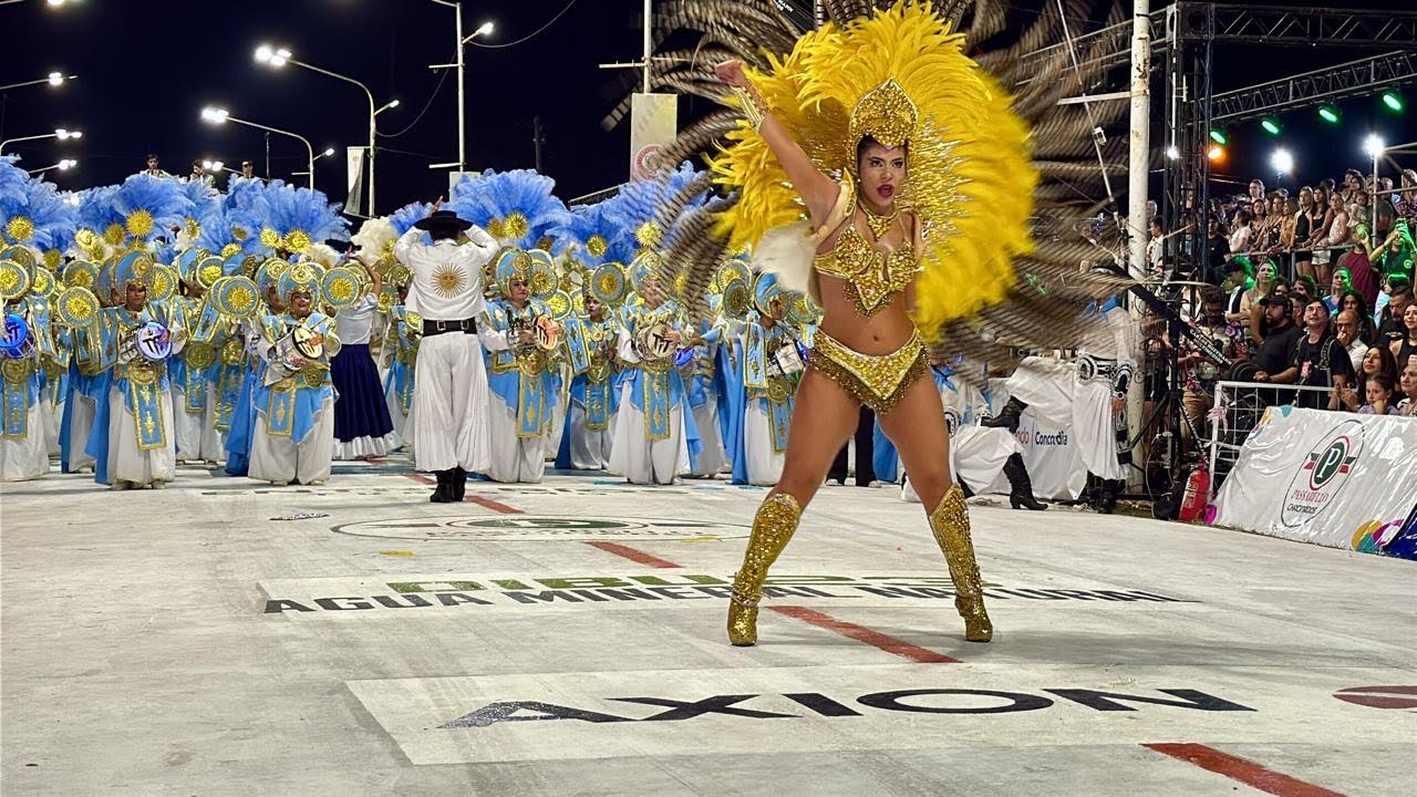 Comparsa Emperatriz 2026 - Segunda noche - Show de batería TNT - Reina de Batería Agustina Cardoso