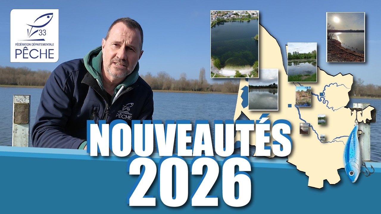 CARNASSIERS TOUTE L'ANNÉE : 15 NOUVEAUX PLANS D'EAU ET 200 KM DE COURS D'EAU !