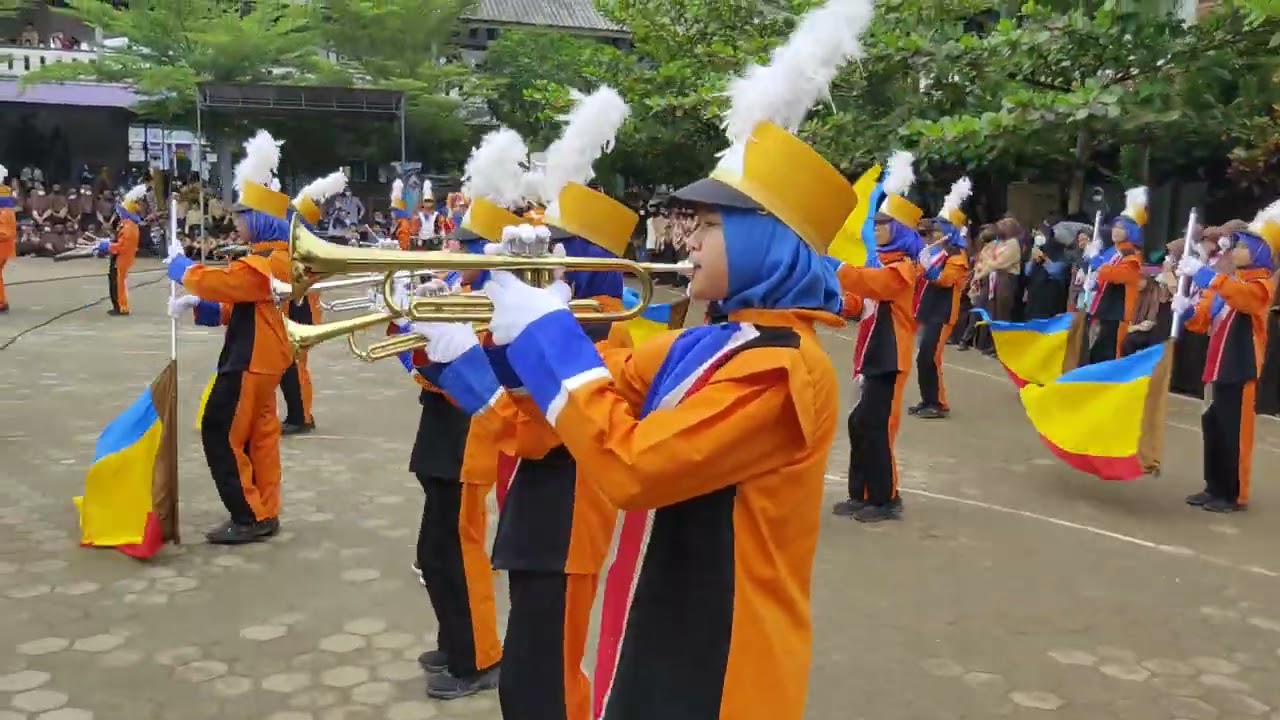 Marching Band GEMA MAHA GITA MTsN 1 Brebes pada Penutupan SIGMA (Sepekan Kegiatan Madrasah) 2022