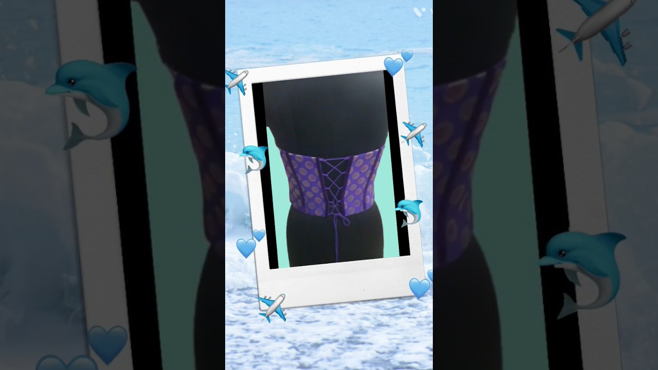 Corset blouse #corset tube Cut Blouse #design #cutting#stitching #shorts#tailor-k-master
