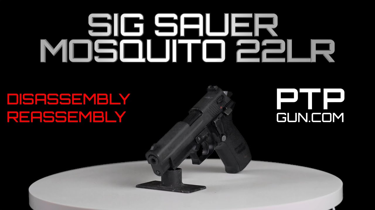 Sig Sauer Mosquito .22LR, Field Strip