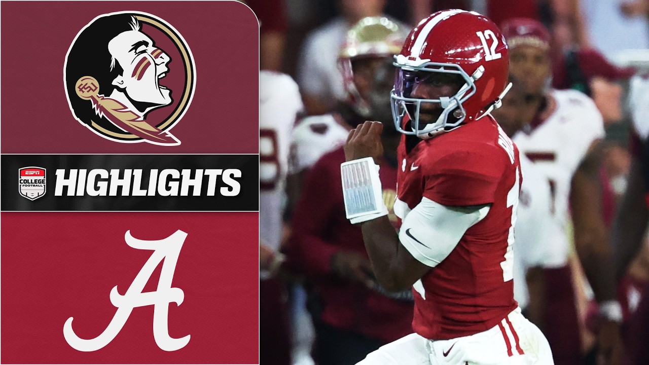 Florida State Seminoles vs. Alabama Crimson Tide | Full Game Highlights | ESPN College Football