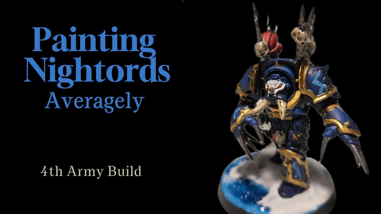 Painting Nightlords | Warhammer 40k