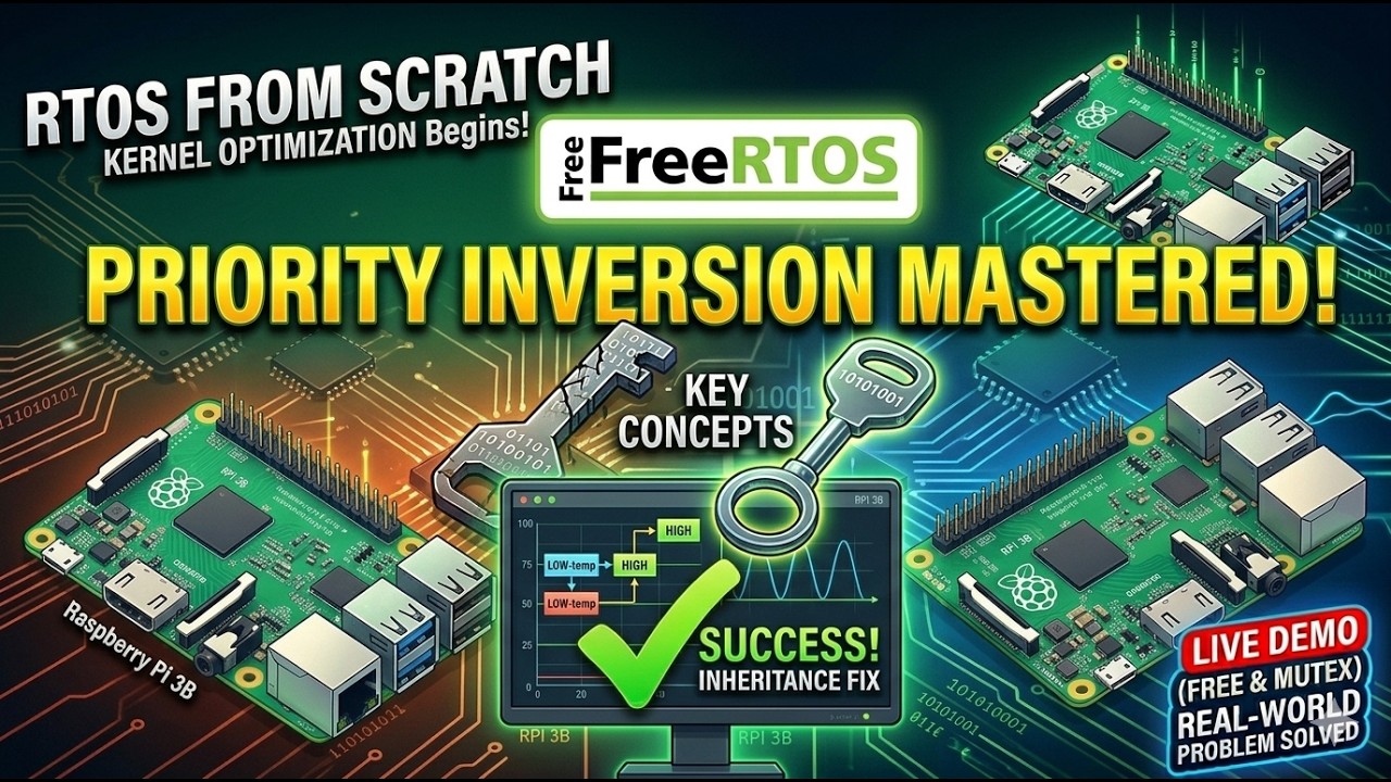 FreeRTOS: Priority Inversion of threads