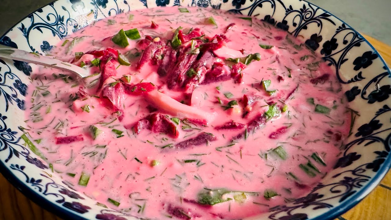 Шикарный летний суп! Вкусный и полезный!