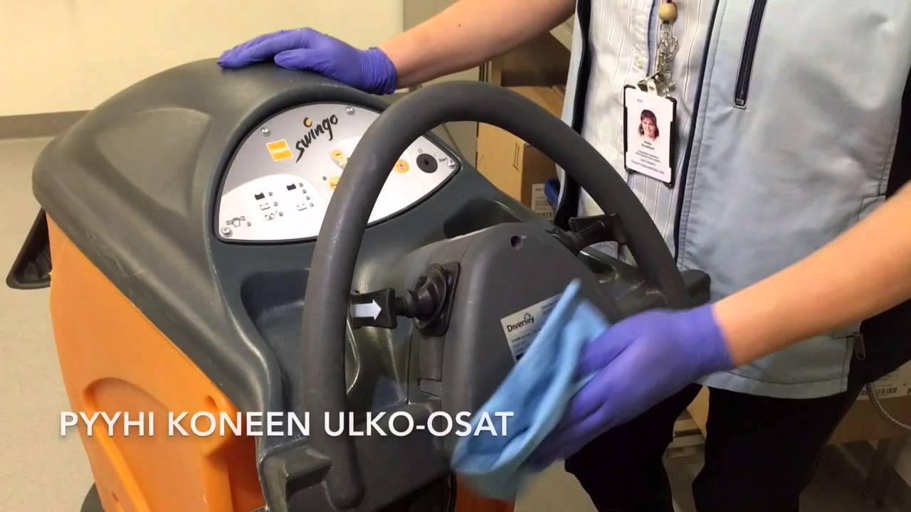 Puhvi-hanke Yhdistelmäkoneen puhdistus