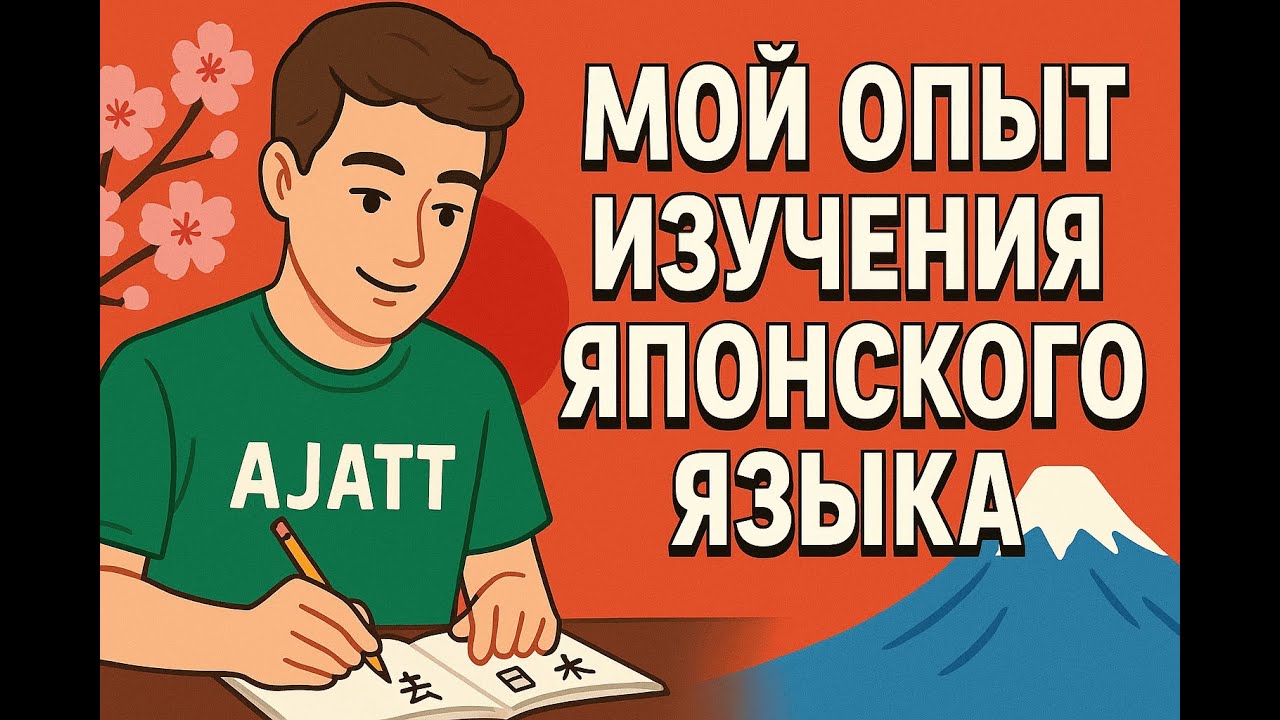 Мой опыт изучения японского языка | 1 месяц | AJATT
