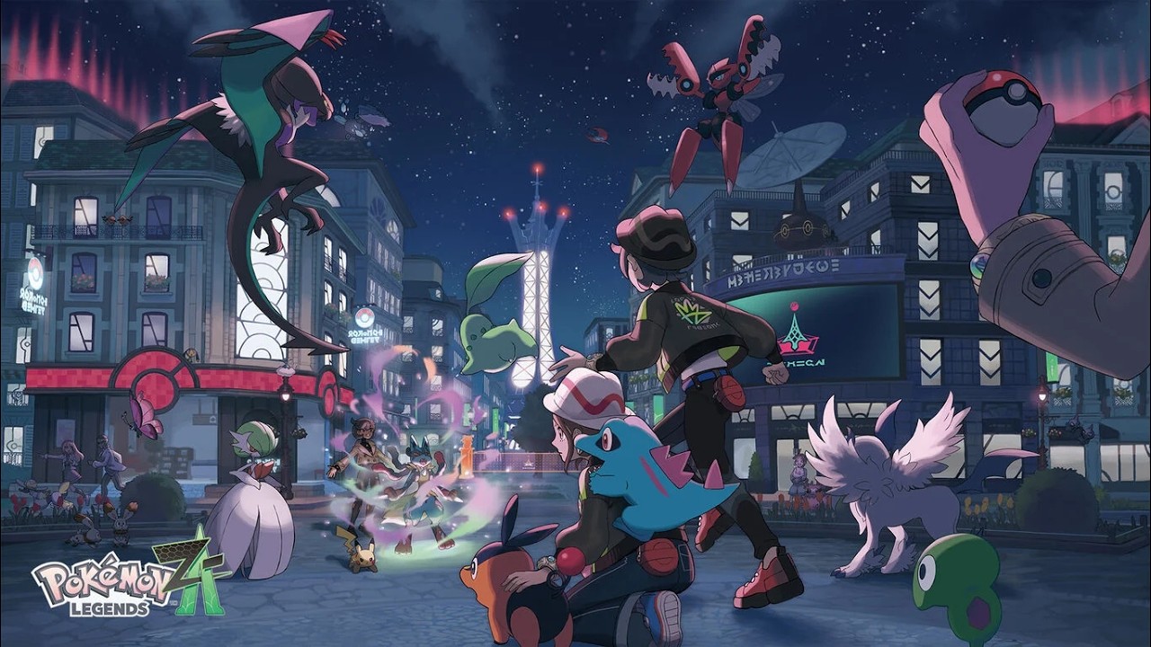 ポケモンZA　散歩